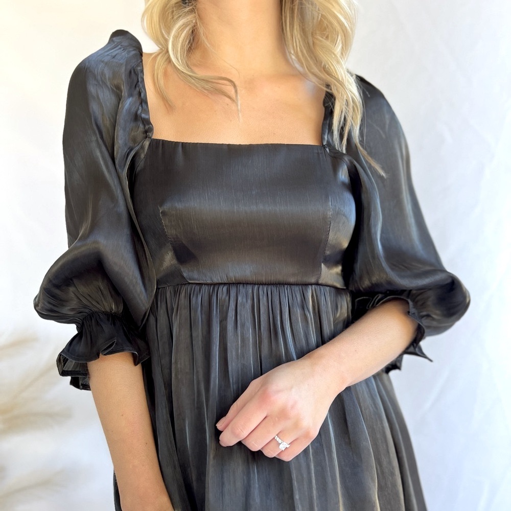 Black Shimmery Dress